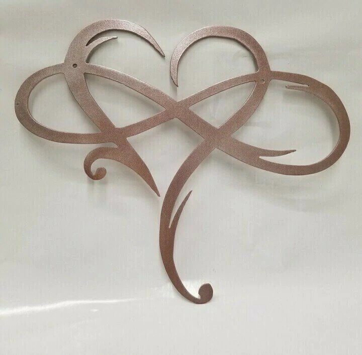 Beautiful Iron Heart Wall Art