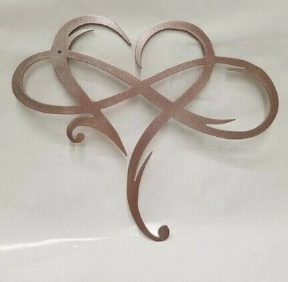 Beautiful Iron Heart Wall Art