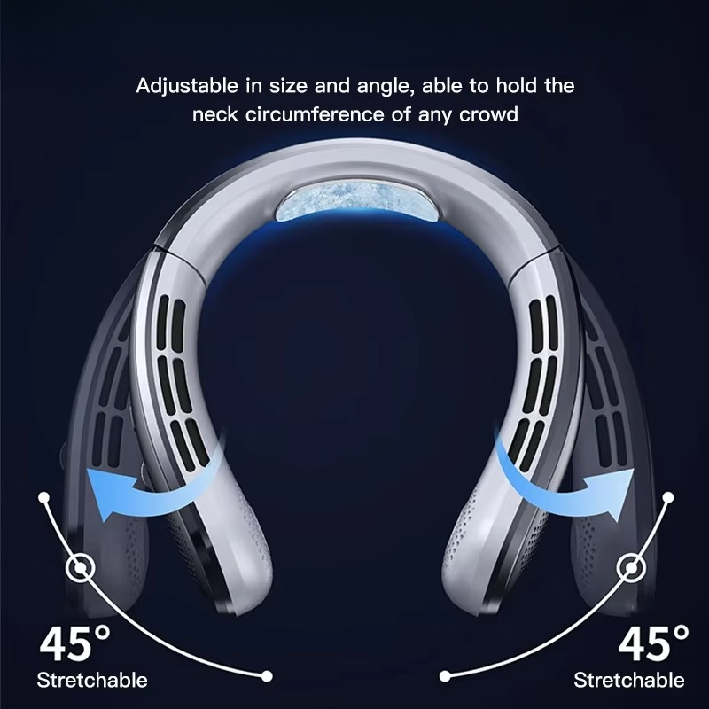 Personal Mini Neck Fan Cooling Device