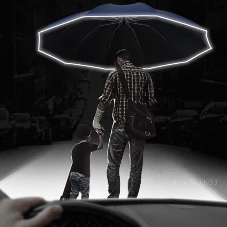 Compact Automatic Rain Wind Umbrella