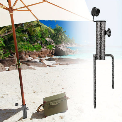 Compact Umbrella Holder for 1.1-1.3 Inch Poles - Luxicro