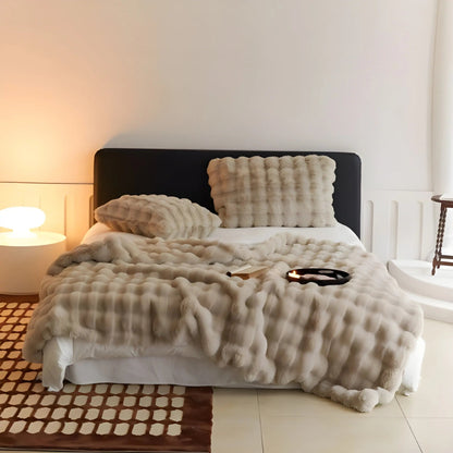 Supremely Soft Cozy Throw Blanket for Warmth