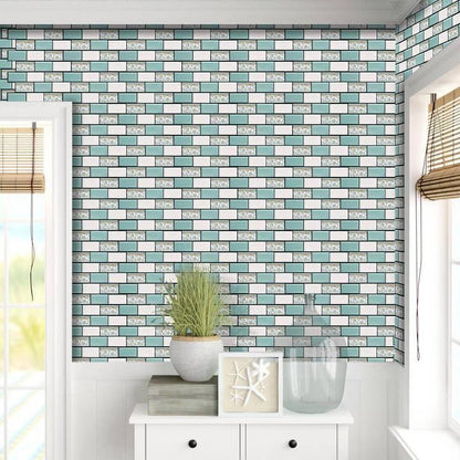 Colorful 3D Wall Art Decals Tiles