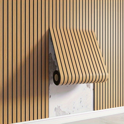 Textured Wooden 3D Wall Decor Panels For Home
