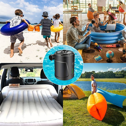 Compact Travel Air Pump Mini Inflator