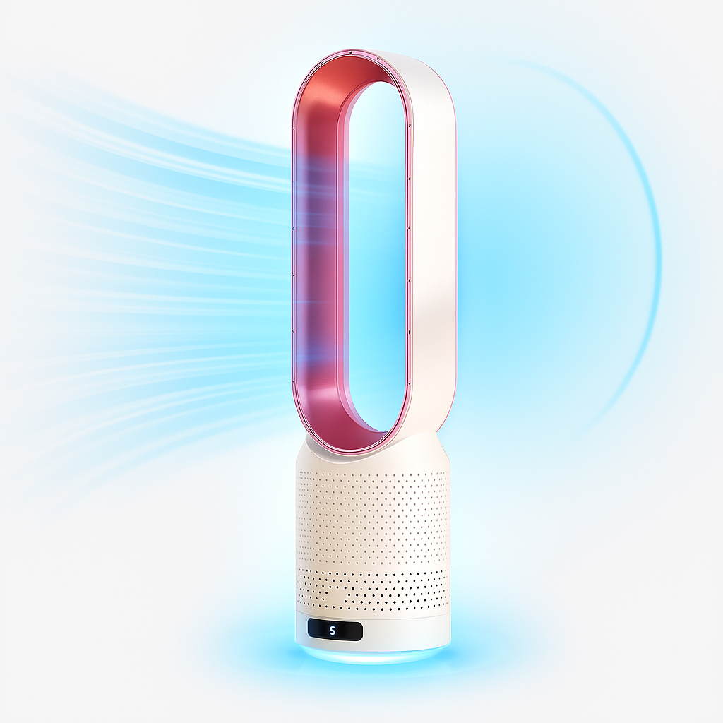 Slim Quiet Air Cleaner Tower Fan