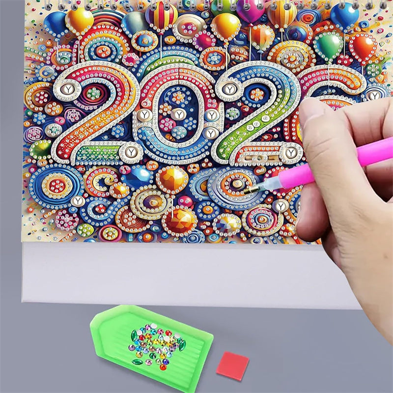 Personalized 2026 Daily Desk Planner