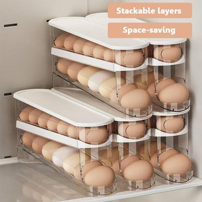 Automatic Stackable Egg Storage Container