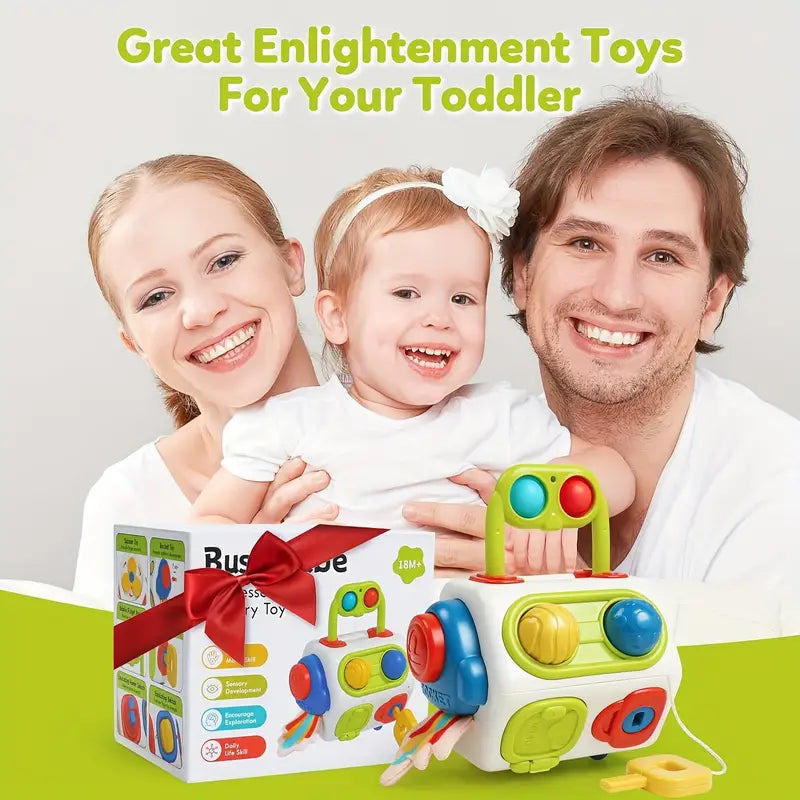 Vibrant Educational Baby Block Toy