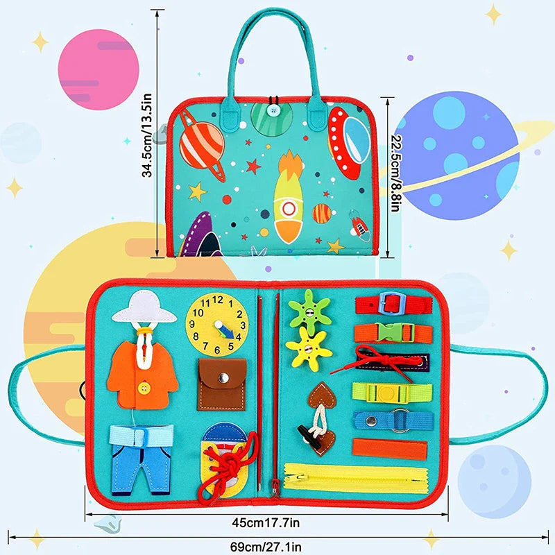 Colorful Children's Art Studio Kit