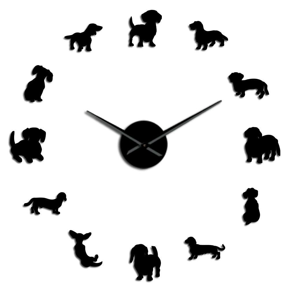 Colorful Pet Theme Desk Clock