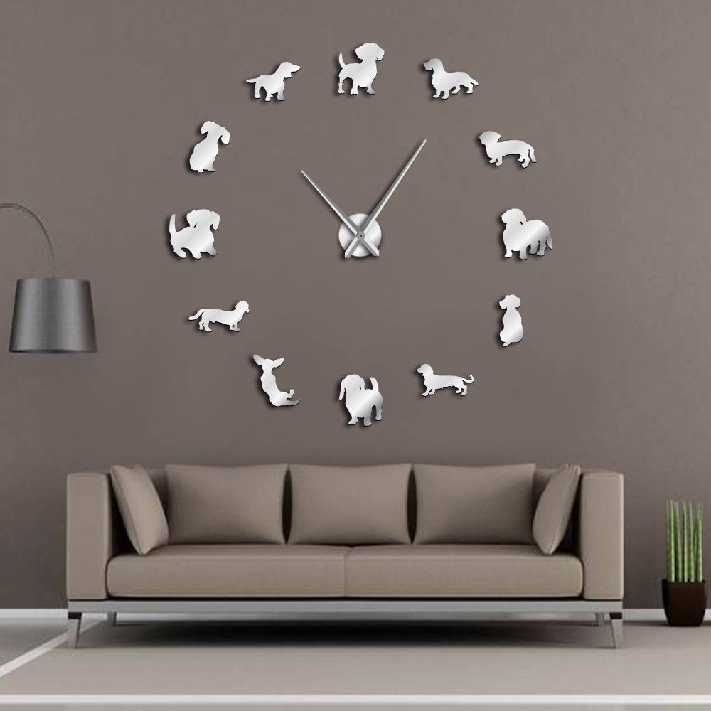 Colorful Pet Theme Desk Clock - Luxicro