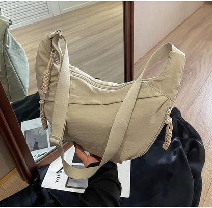 Practical Nylon Tote Bag with Organized Compartments