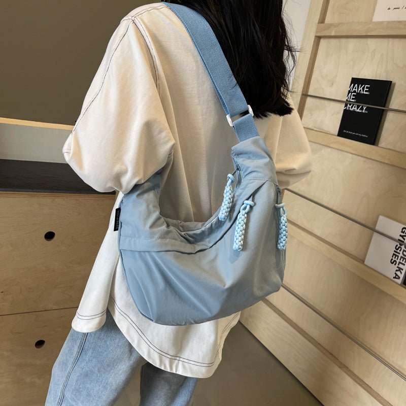 Practical Nylon Tote Bag with Organized Compartments