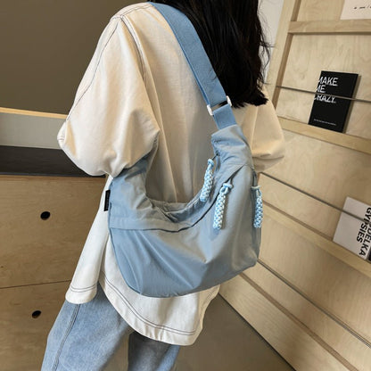 Practical Nylon Tote Bag with Organized Compartments