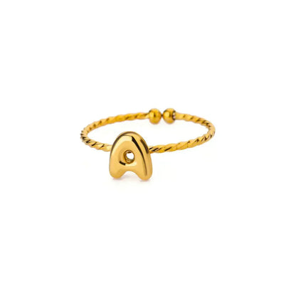 Customizable Engraved Monogram Ring - Luxicro