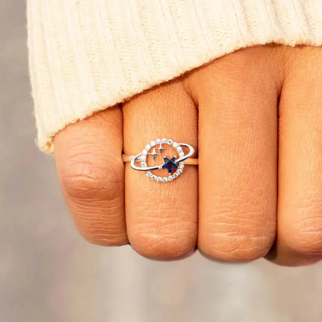 Dainty Astrology Sign Ring - Luxicro