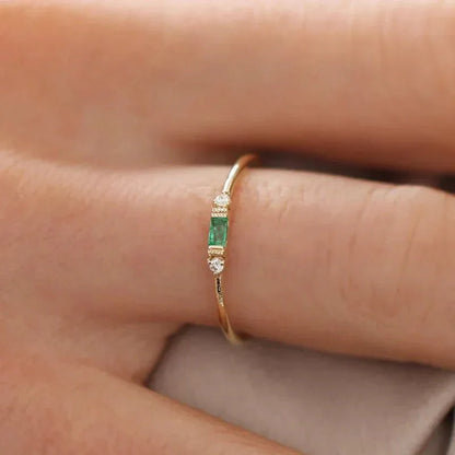Elegant Single Stone Engagement Ring