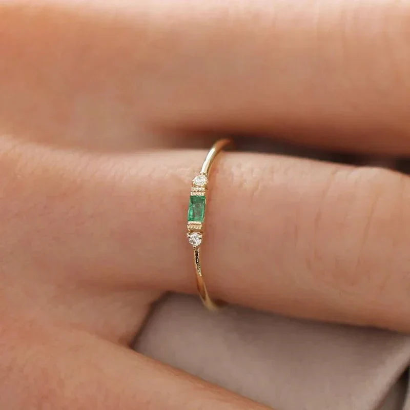 Small Classic Diamond Engagement Ring