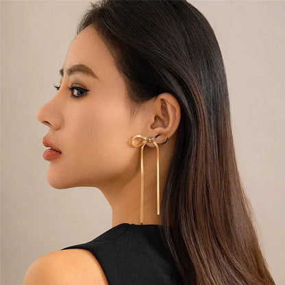 Dainty Pearl Drop Style Earrings