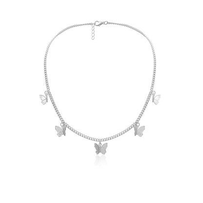 Dainty Feather Chain Necklace