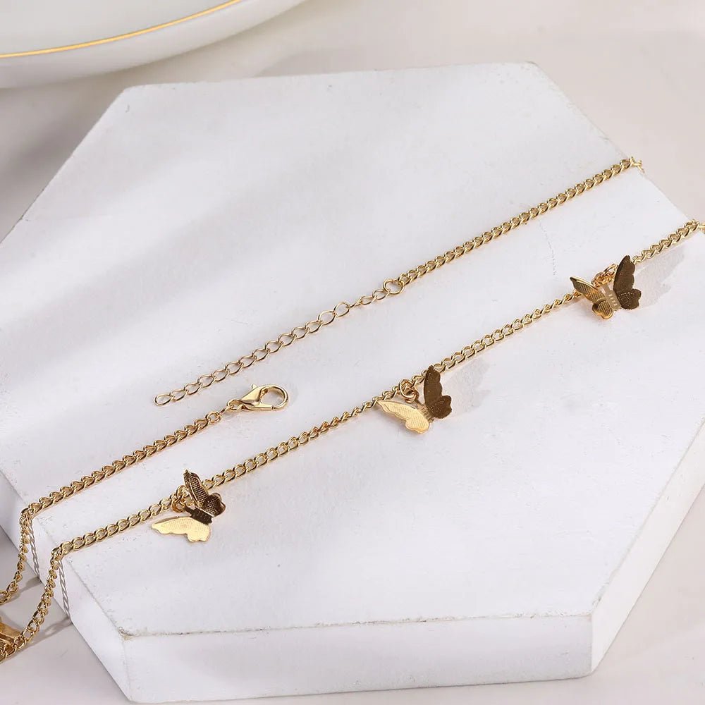 Dainty Feather Chain Necklace