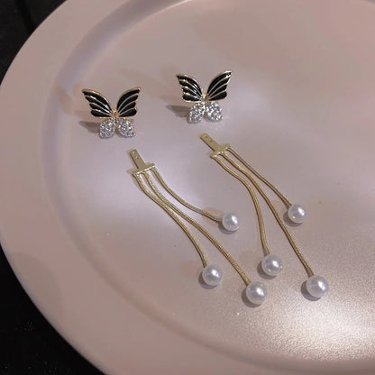 Dainty Wing Shaped Earrings