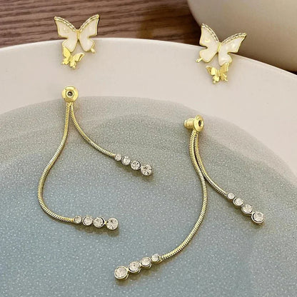 Dainty Wing Shaped Earrings