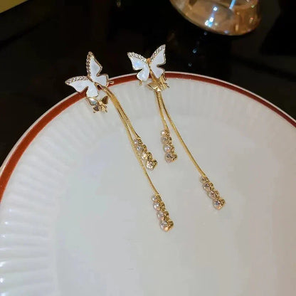 Dainty Wing Shaped Earrings