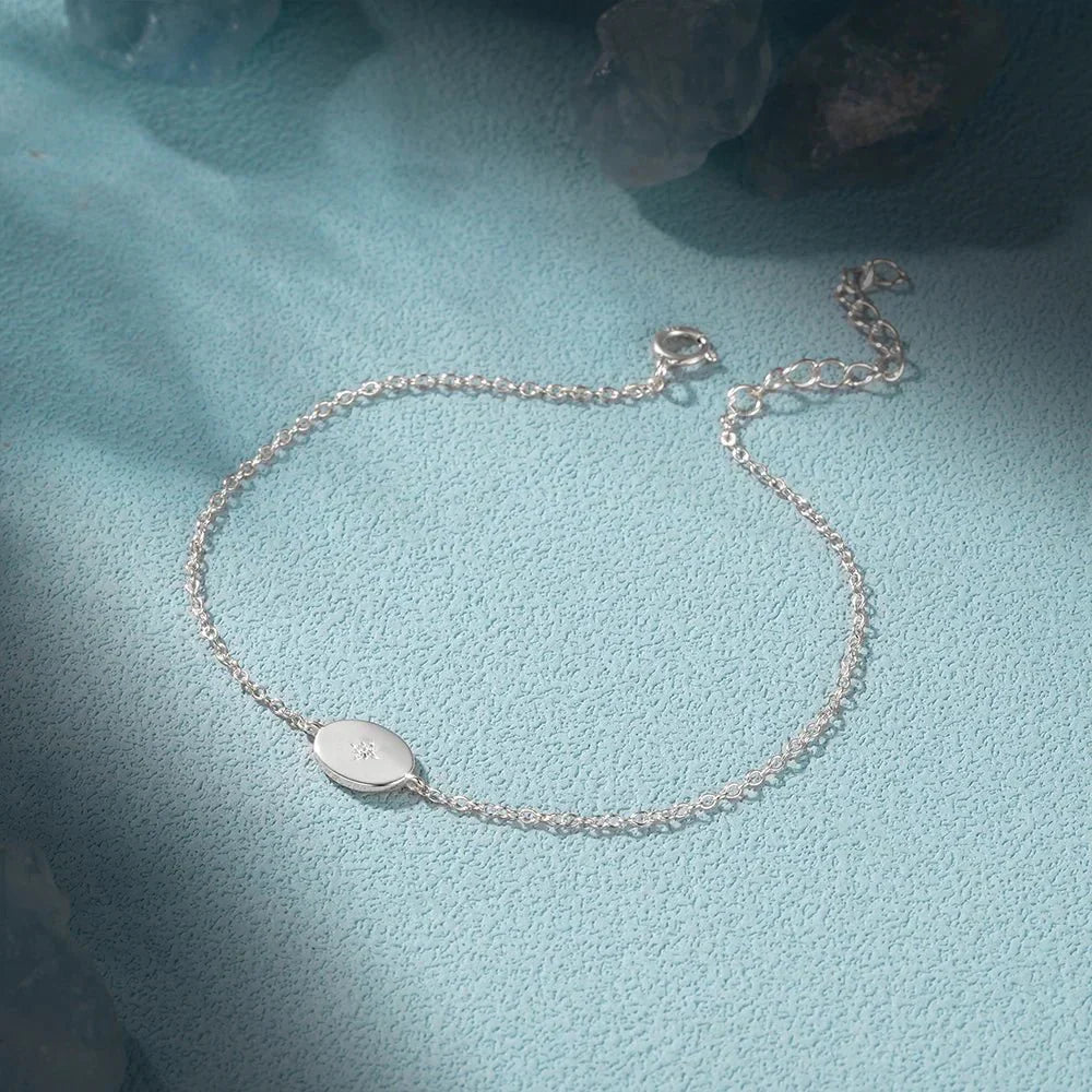 Dainty Chain Sparkling Night Bracelet