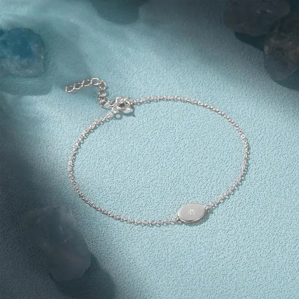 Dainty Chain Sparkling Night Bracelet