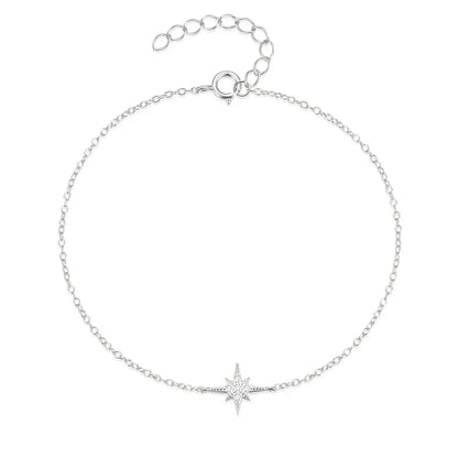 Dainty Chain Sparkling Night Bracelet