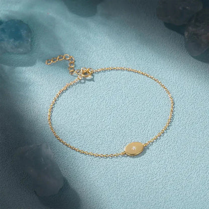Dainty Chain Sparkling Night Bracelet