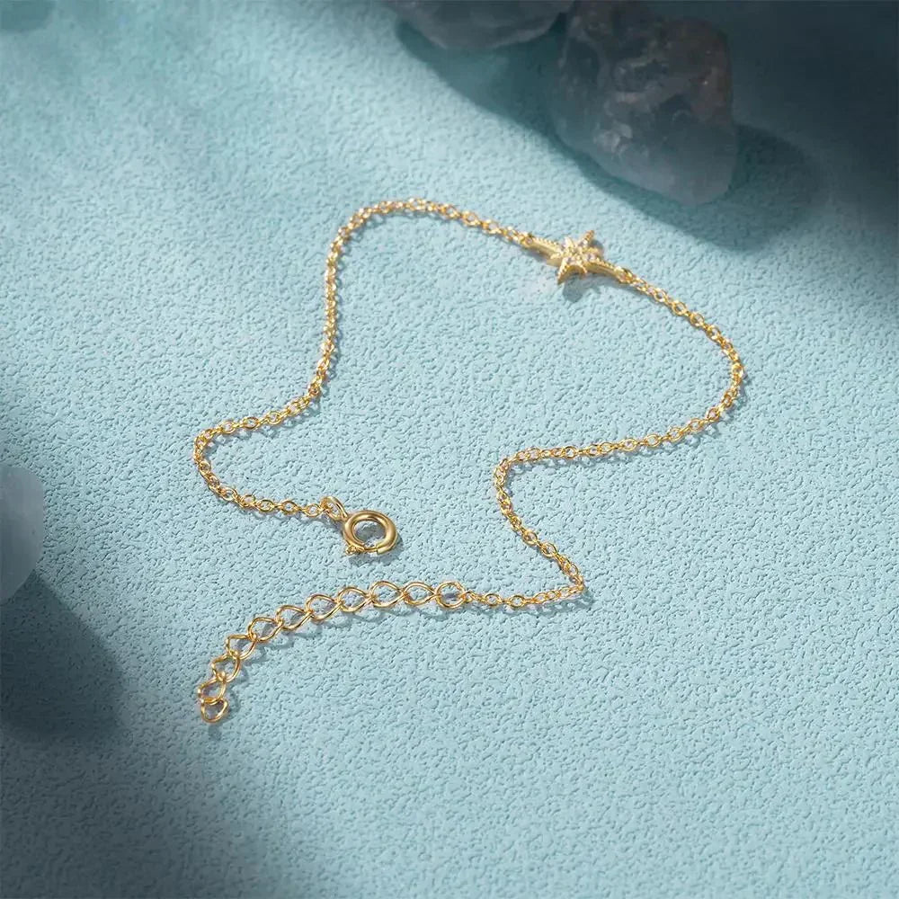 Dainty Chain Sparkling Night Bracelet