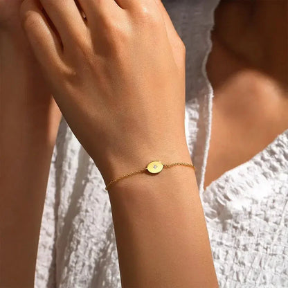 Dainty Chain Sparkling Night Bracelet