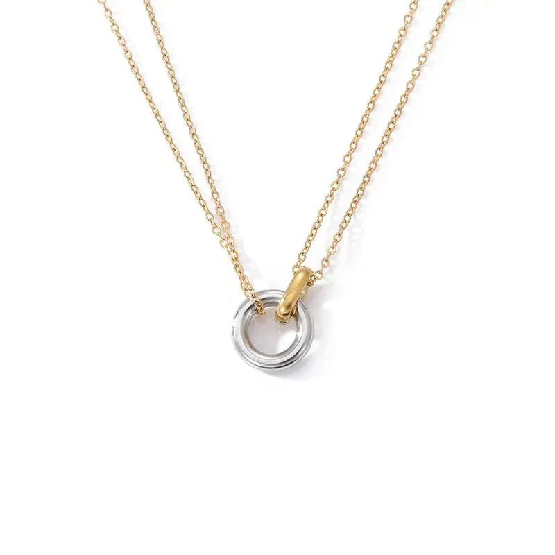 Dainty Heart Shaped Pendant Necklace - Luxicro