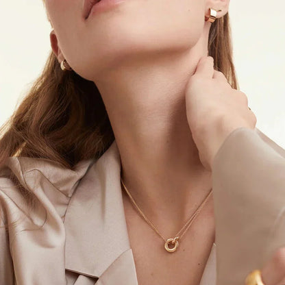 Dainty Heart Shaped Pendant Necklace