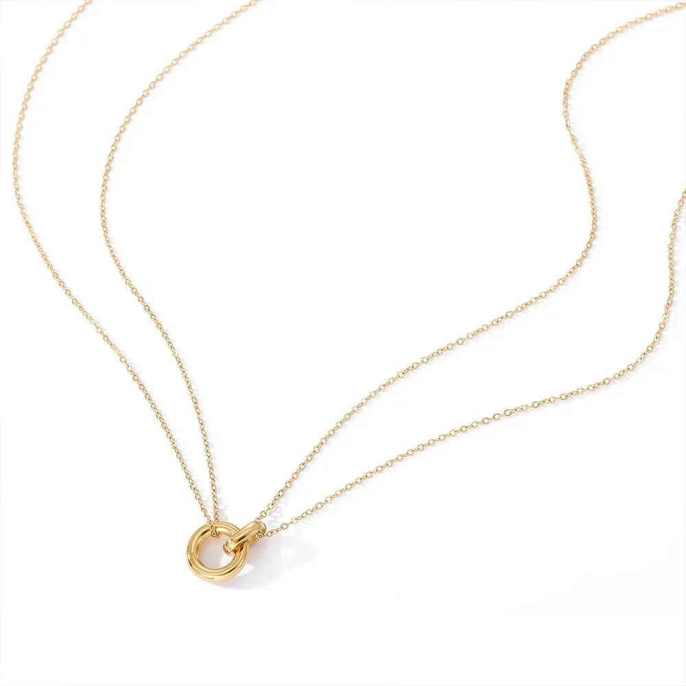 Dainty Heart Shaped Pendant Necklace