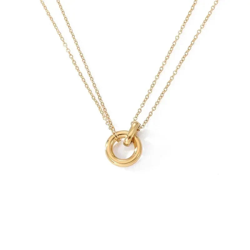 Dainty Heart Shaped Pendant Necklace