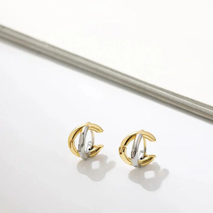 Small Cute Dangling Cross Earrings