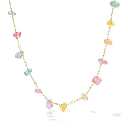 Elegant Shine Crystal Necklace Set