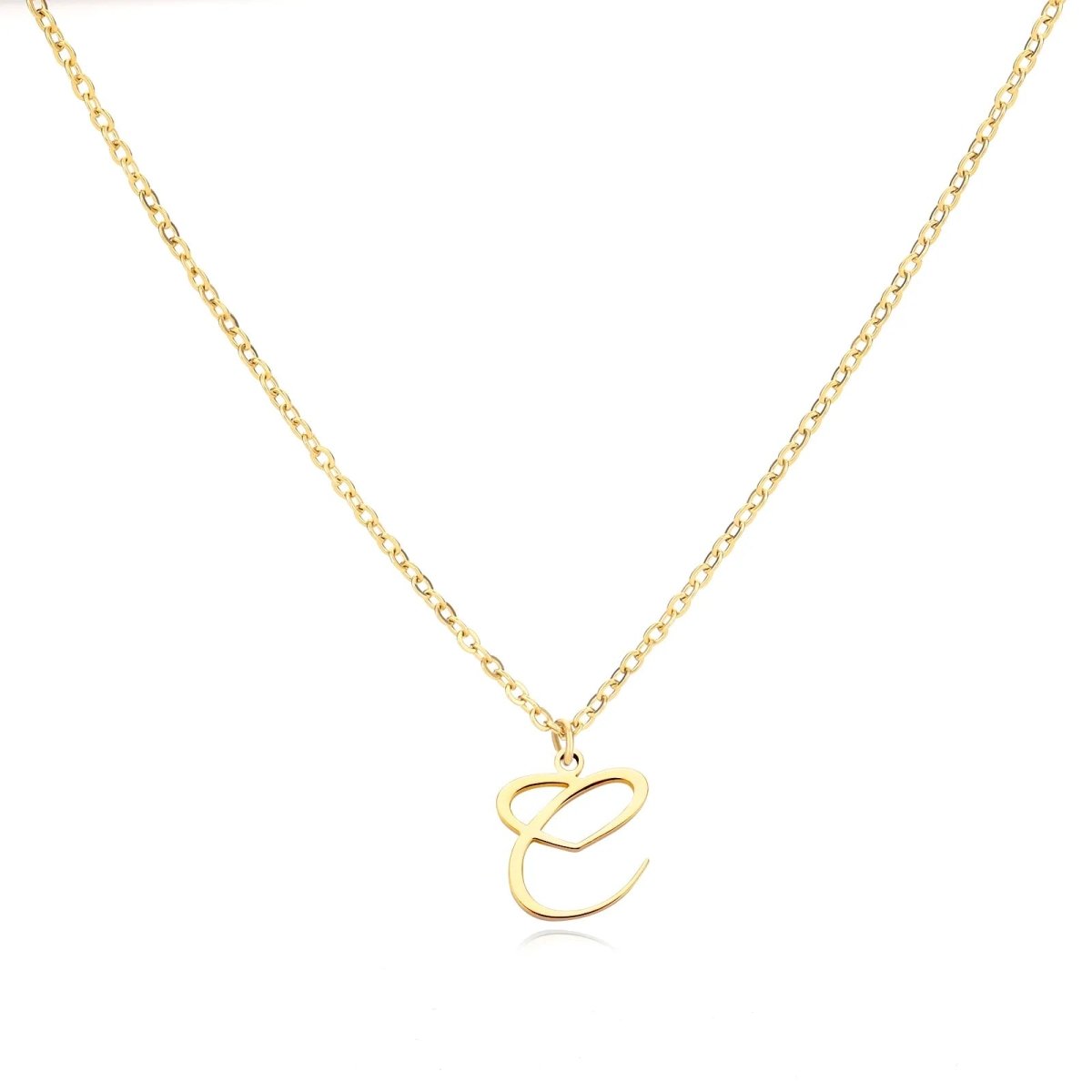 Dainty Heart Monogram Pendant Necklace