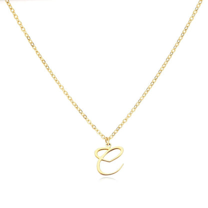 Dainty Heart Monogram Pendant Necklace