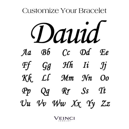 Customized Dainty Engraved Name Bangle