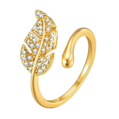 Slim Gold Stacking Diamond Rings