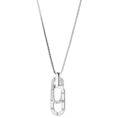 Dainty Sterling Heart Shaped Necklace