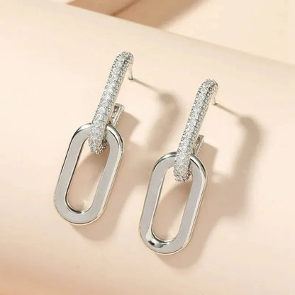 Beautiful Round Diamond Stud Earrings