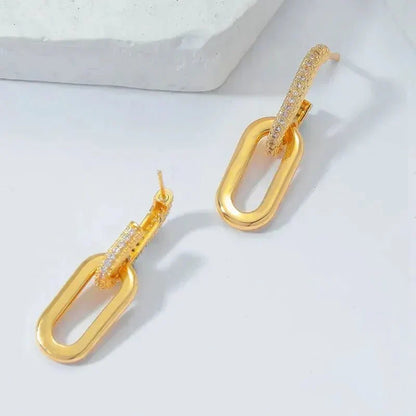 Beautiful Round Diamond Stud Earrings