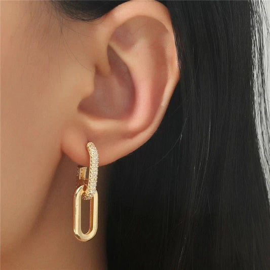 Beautiful Round Diamond Stud Earrings - Luxicro