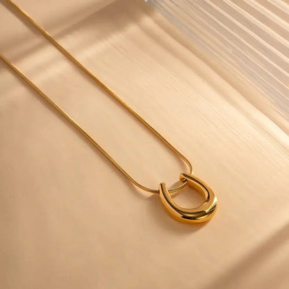 Lucky Clover Charm Pendant Necklace